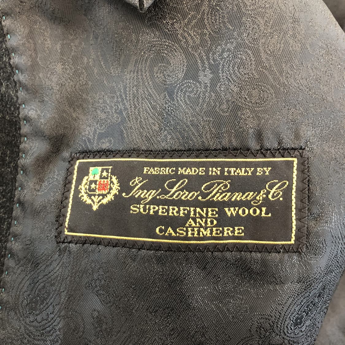 BASSO 최상급 로로피아나 플래티넘 캐시미어 발마칸코트 100 상품이미지7