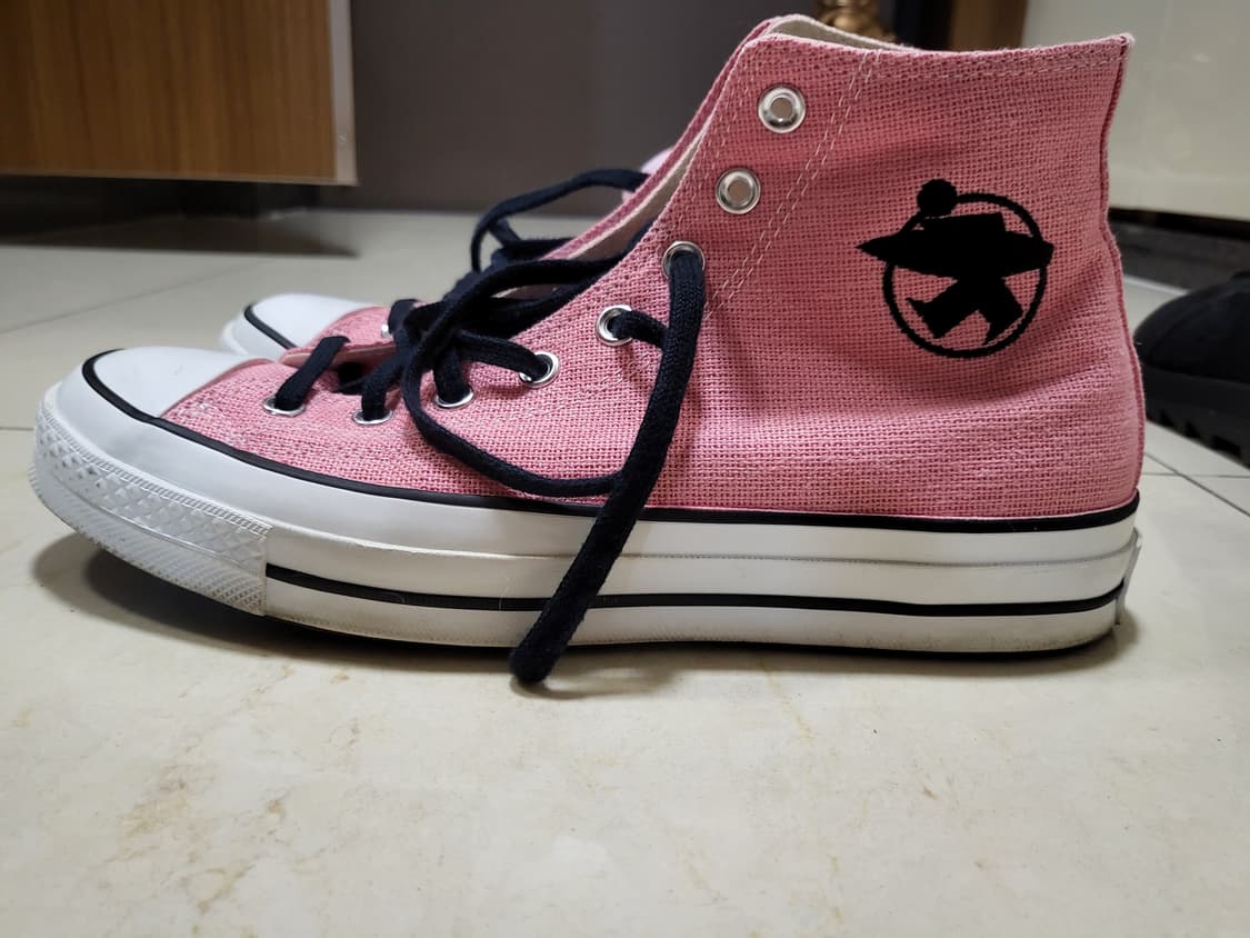 컨버스 x 스투시 척 70 하이 플루메리아 핑크 275 상품이미지3