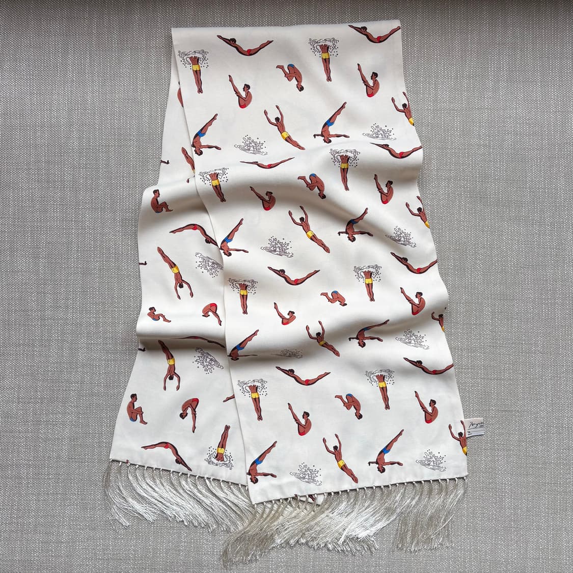 BRYCELAND’S 다이빙 레이온 프린지 스카프 상품이미지6