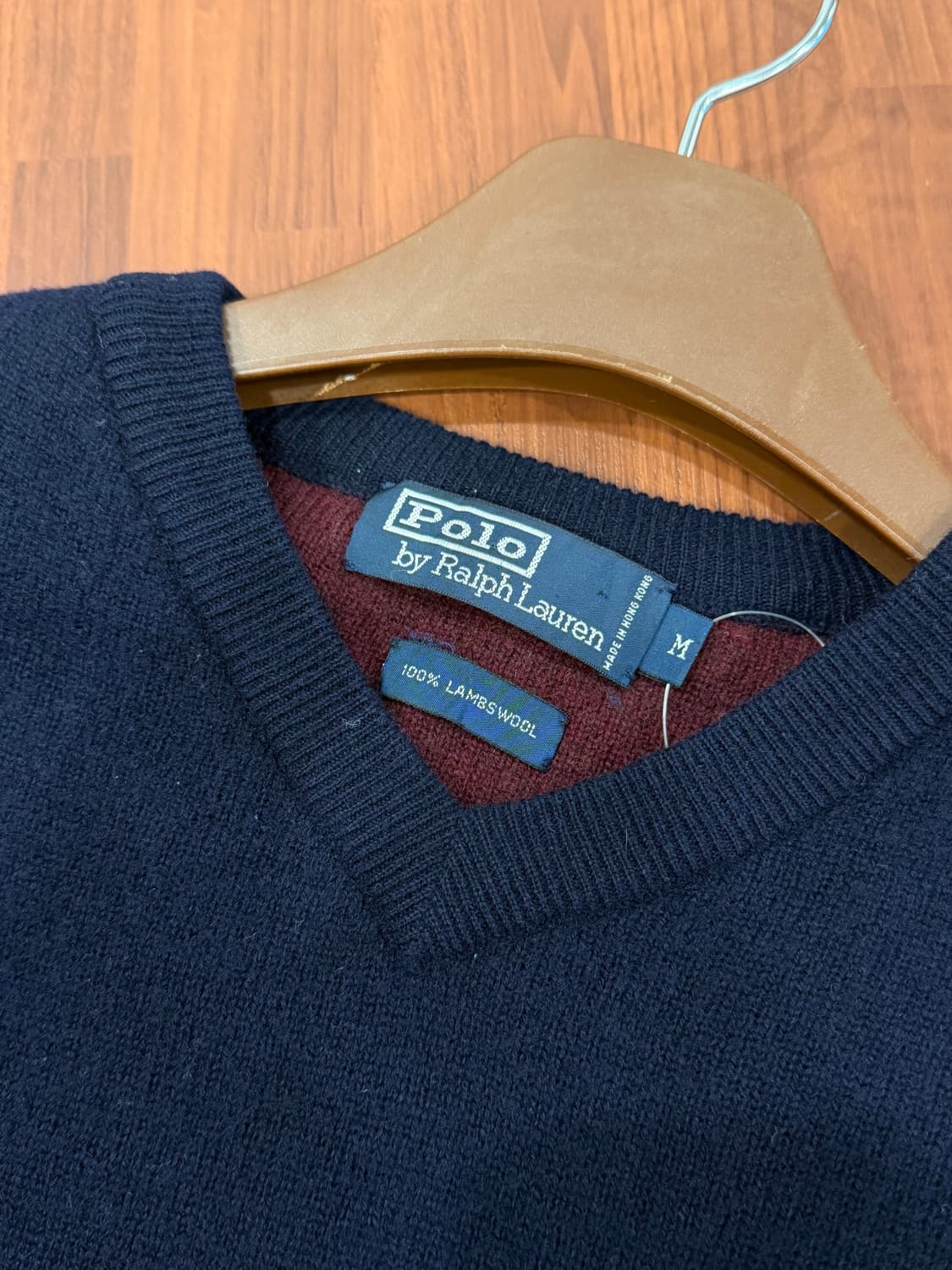 Polo ralph lauren 폴로 랄프로렌 램스울 브이넥 니트 상품이미지8