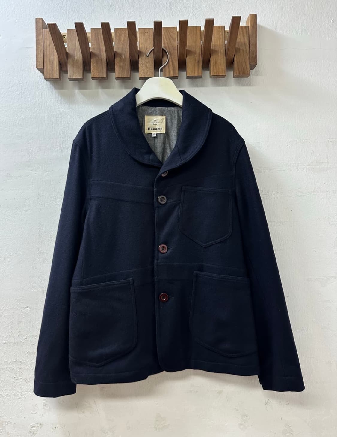 Honnete 울 블렌드 자켓 상품이미지1
