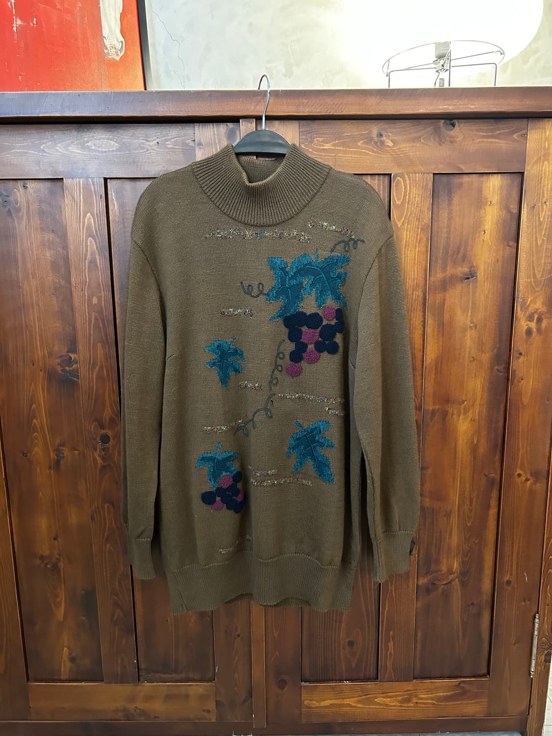 빈티지포도니트 상품이미지3