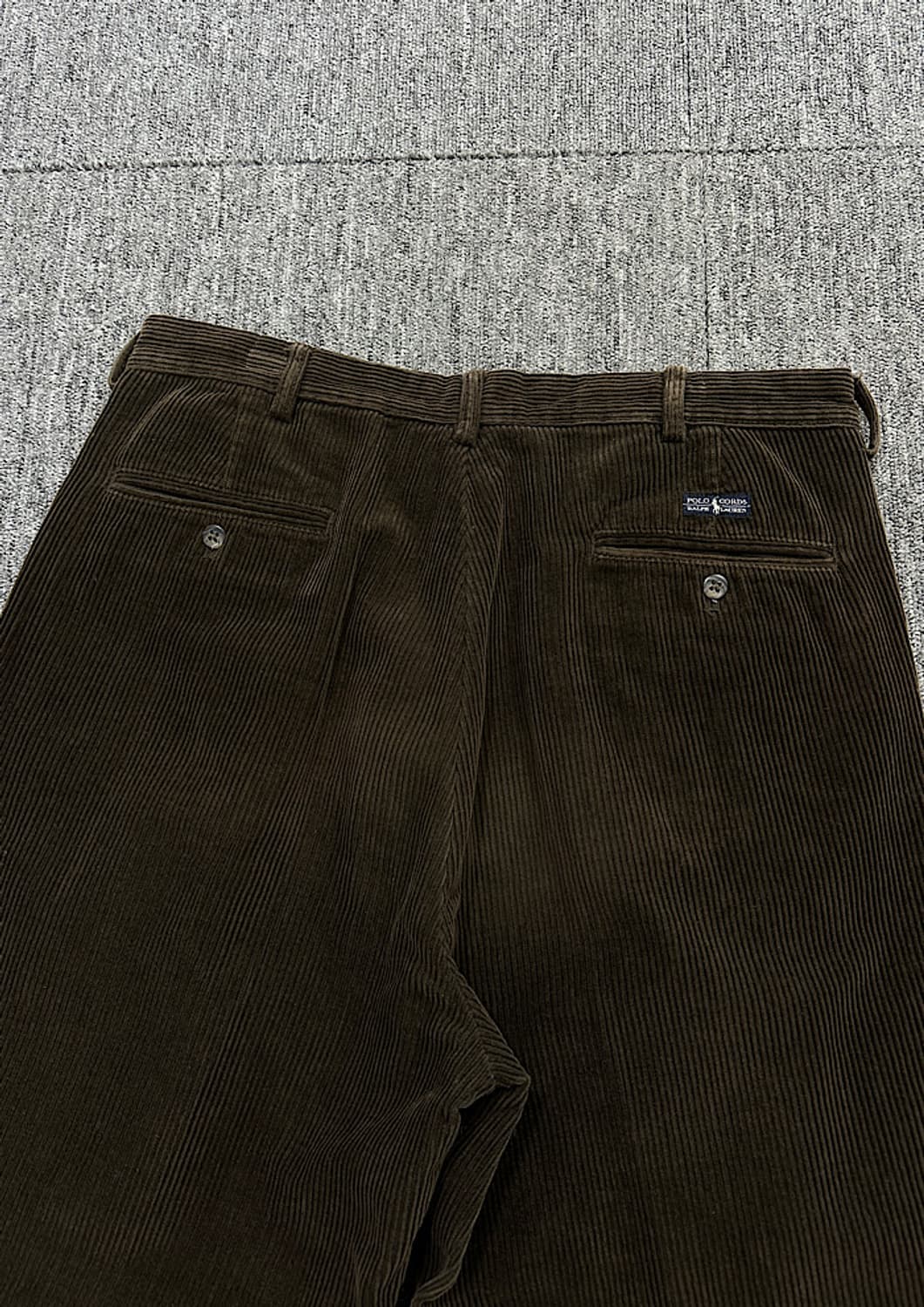폴로 코듀로이 투턱 치노팬츠 34 상품이미지4