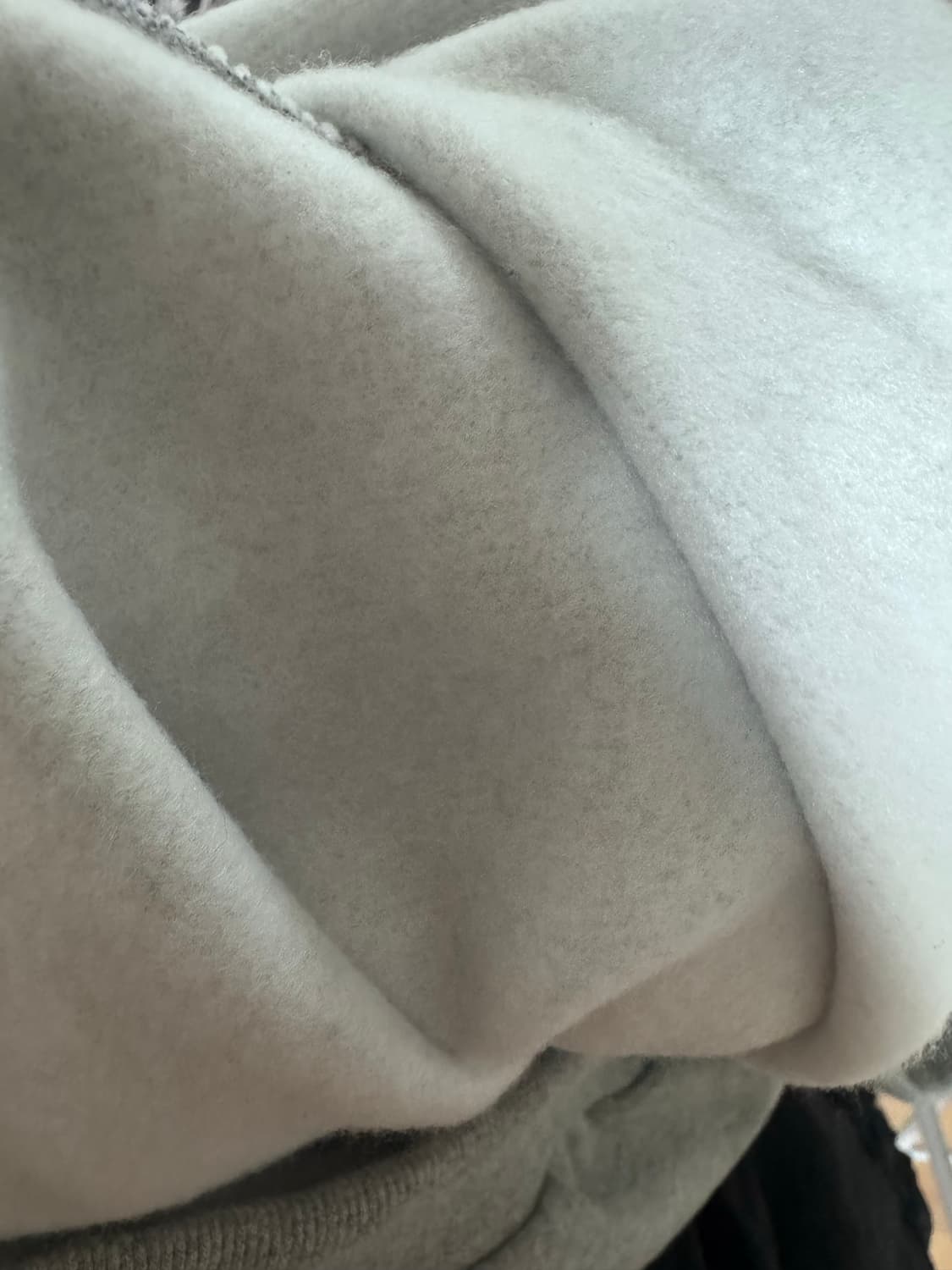 오프숄더 기모 후드티 상품이미지5