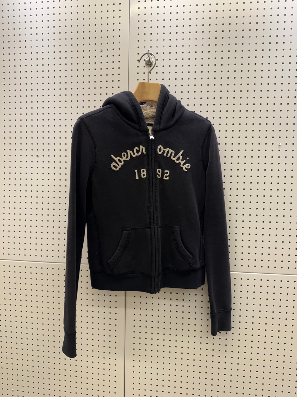 아베크롬비 로고 레터링 후드집업 U1657 상품이미지2