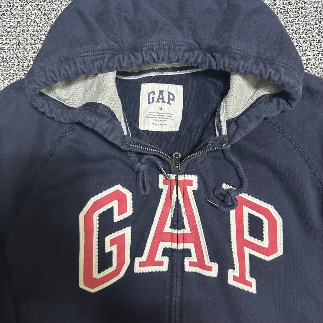(M추천) GAP 갭 네이비 후드집업 상품이미지2