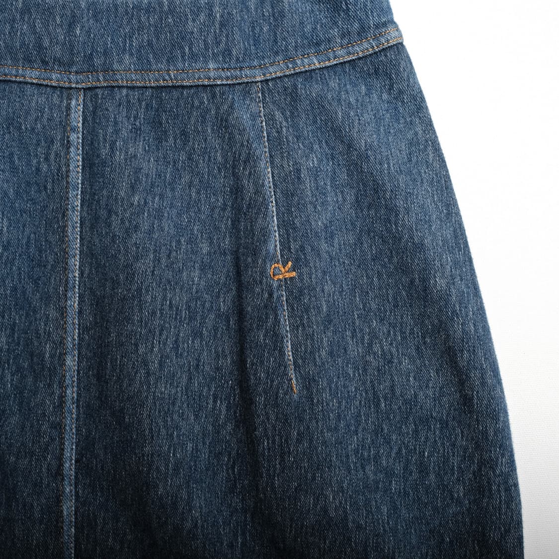 45R 인디고 커지 스트레치 스커트 3사이즈 (추천 25-27) 상품이미지6