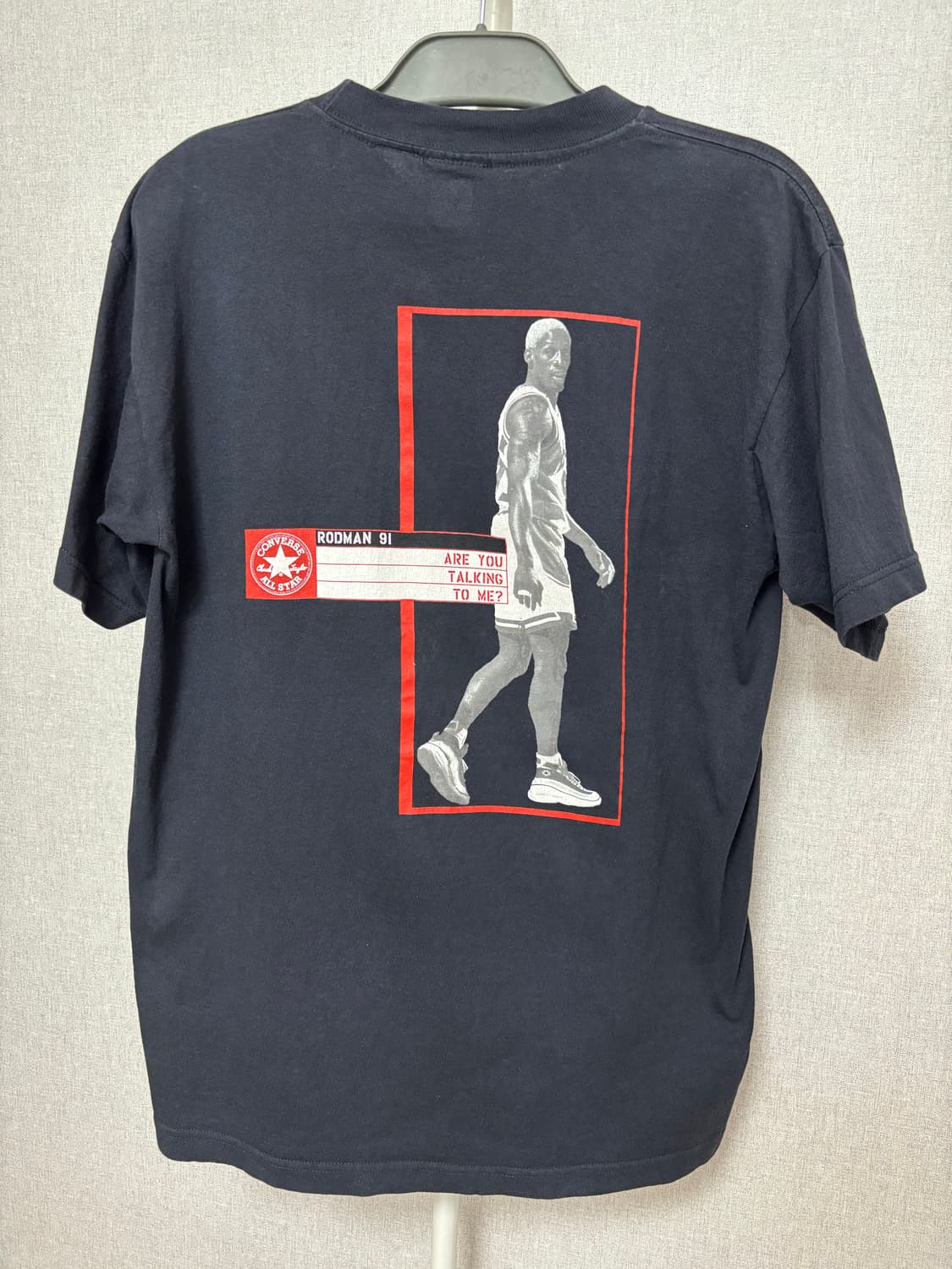 빈티지 90s Converse Rodman 데니스 로드맨 컨버스 티셔츠 상품이미지1