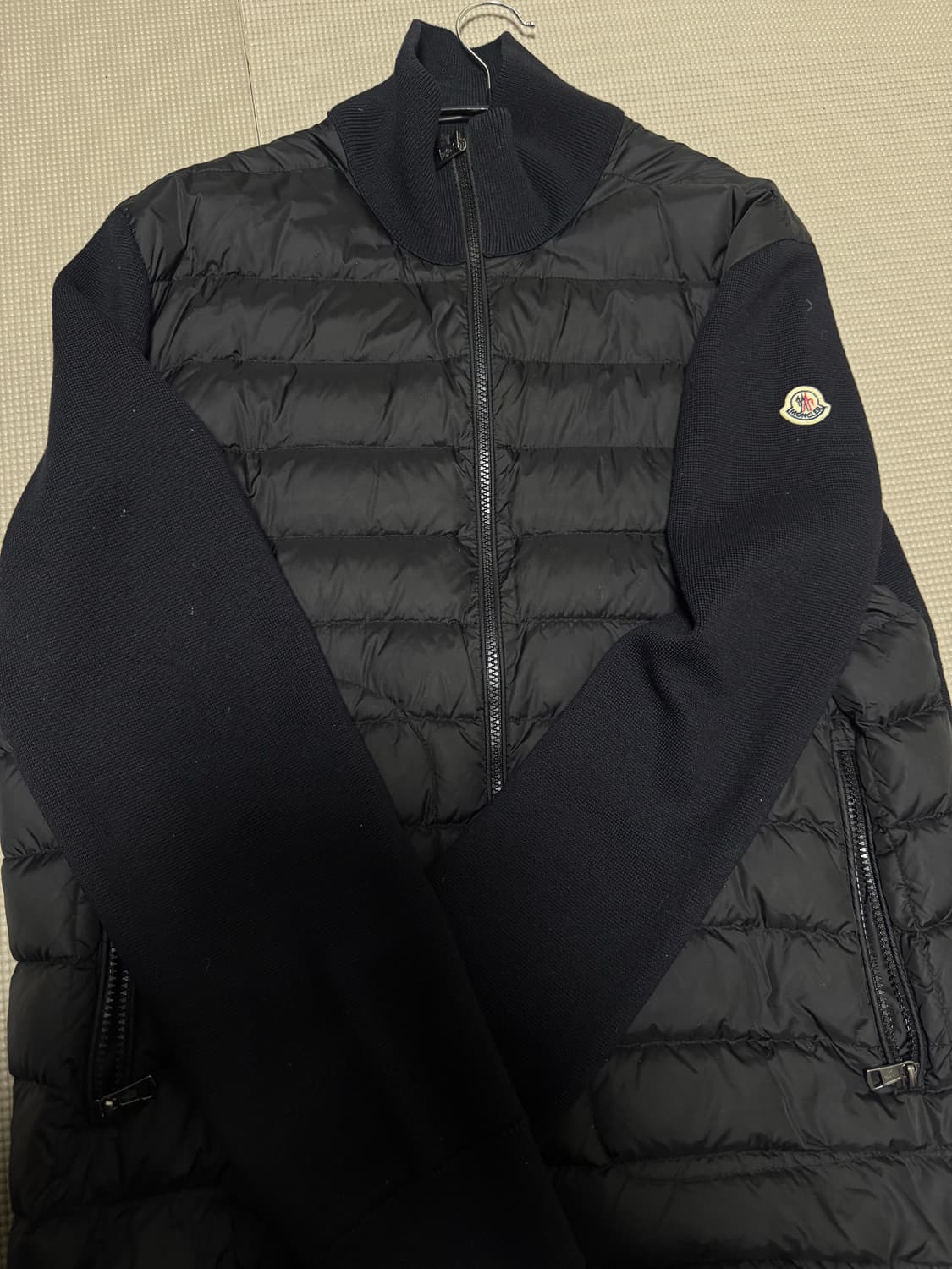 몽클레어 트리콧 xl 니트 울가디건 패딩 상품이미지1