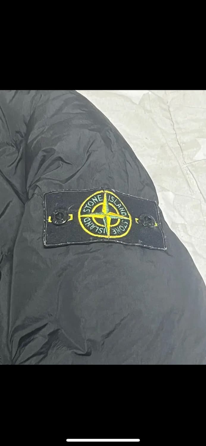 스톤아일랜드 크링클랩스 논후드 숏패딩 19fw S  상품이미지3