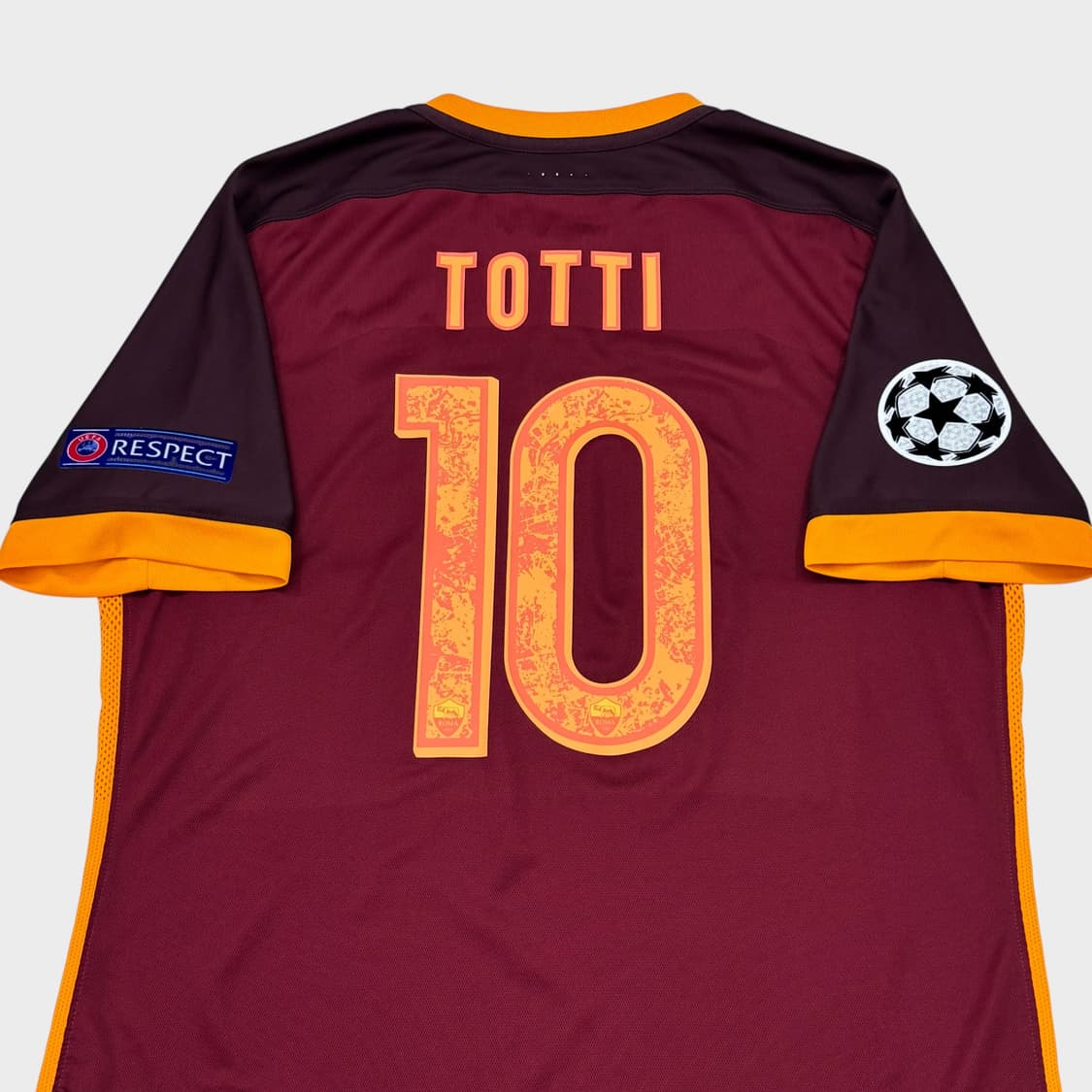 15-16 AS로마 홈 어센틱 No.10 프란체스코 토티 상품이미지7