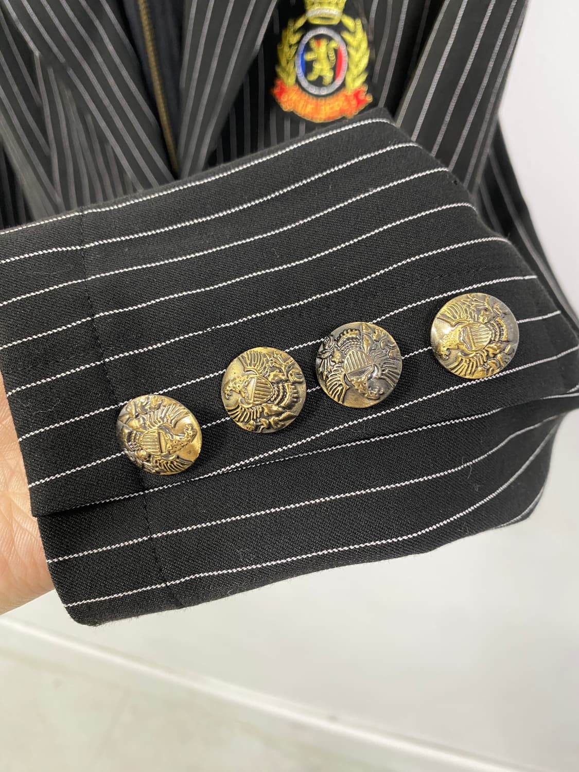 프레피룩 도쿄 스트라이프 후드 자켓 상품이미지8