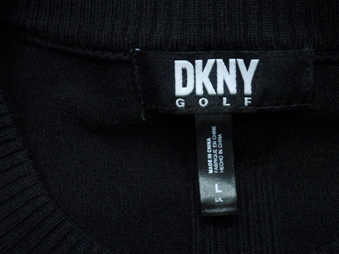 (L) DKNY GOLF 여성 라운드넥 니트 블랙 상품이미지7