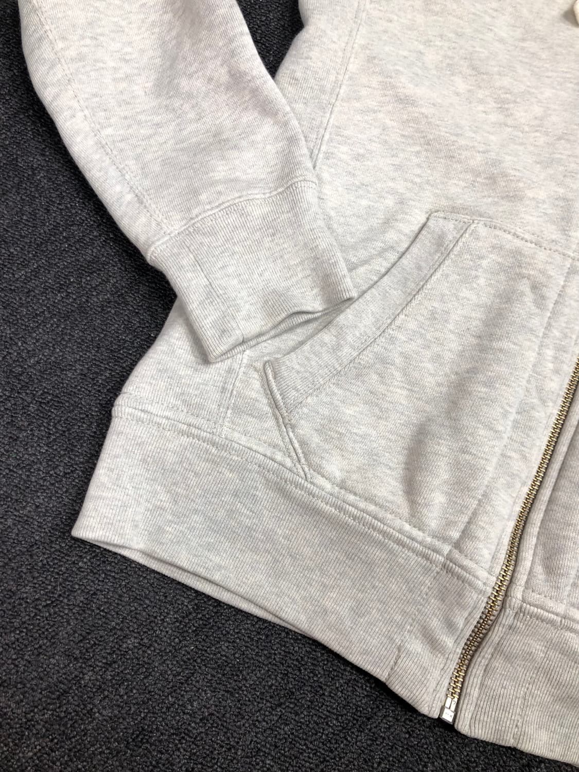 폴로 그레이 후드집업 M 상품이미지7