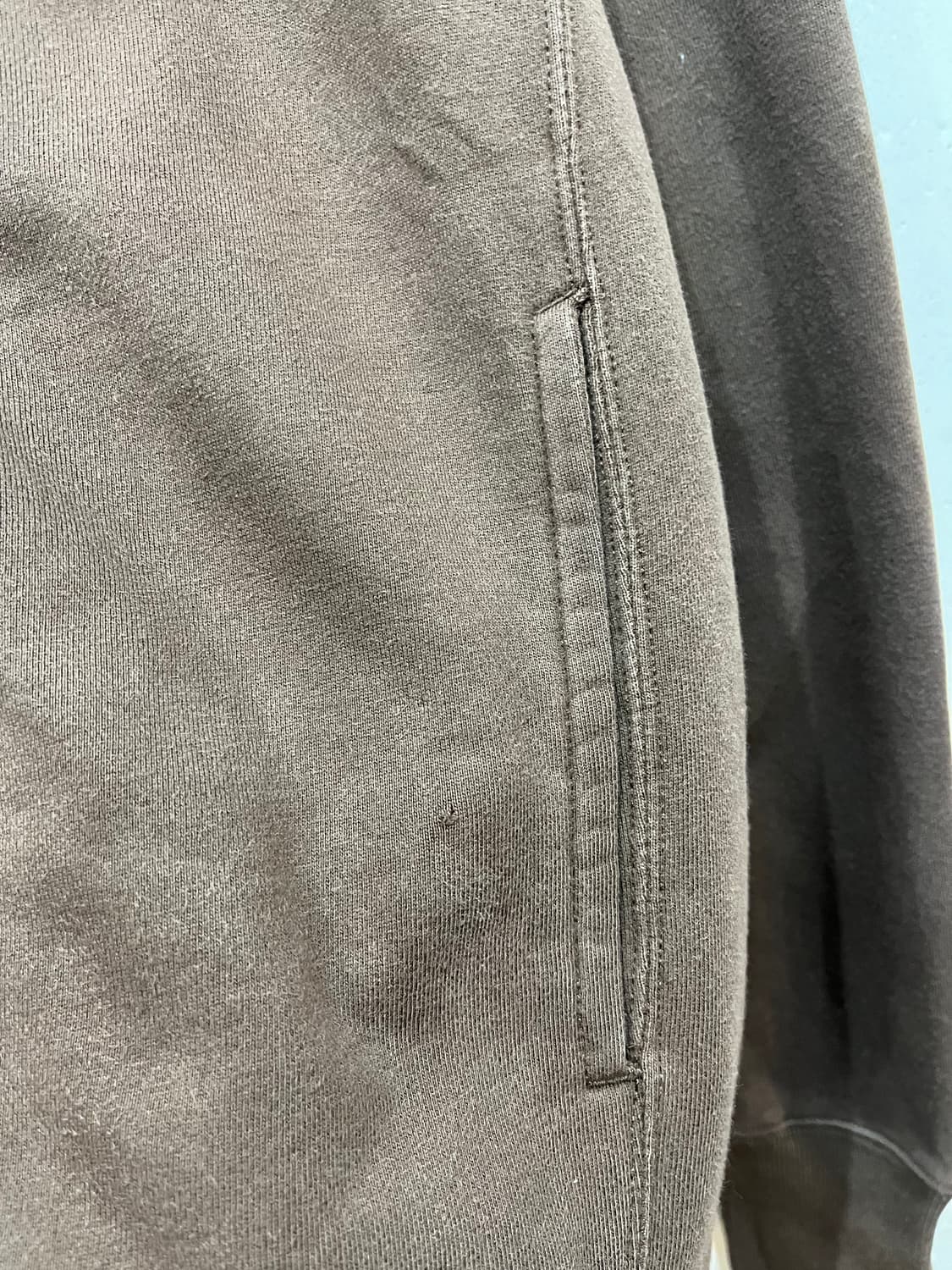 00s 나이키 스웻 집업 져지 브라운 M 상품이미지5