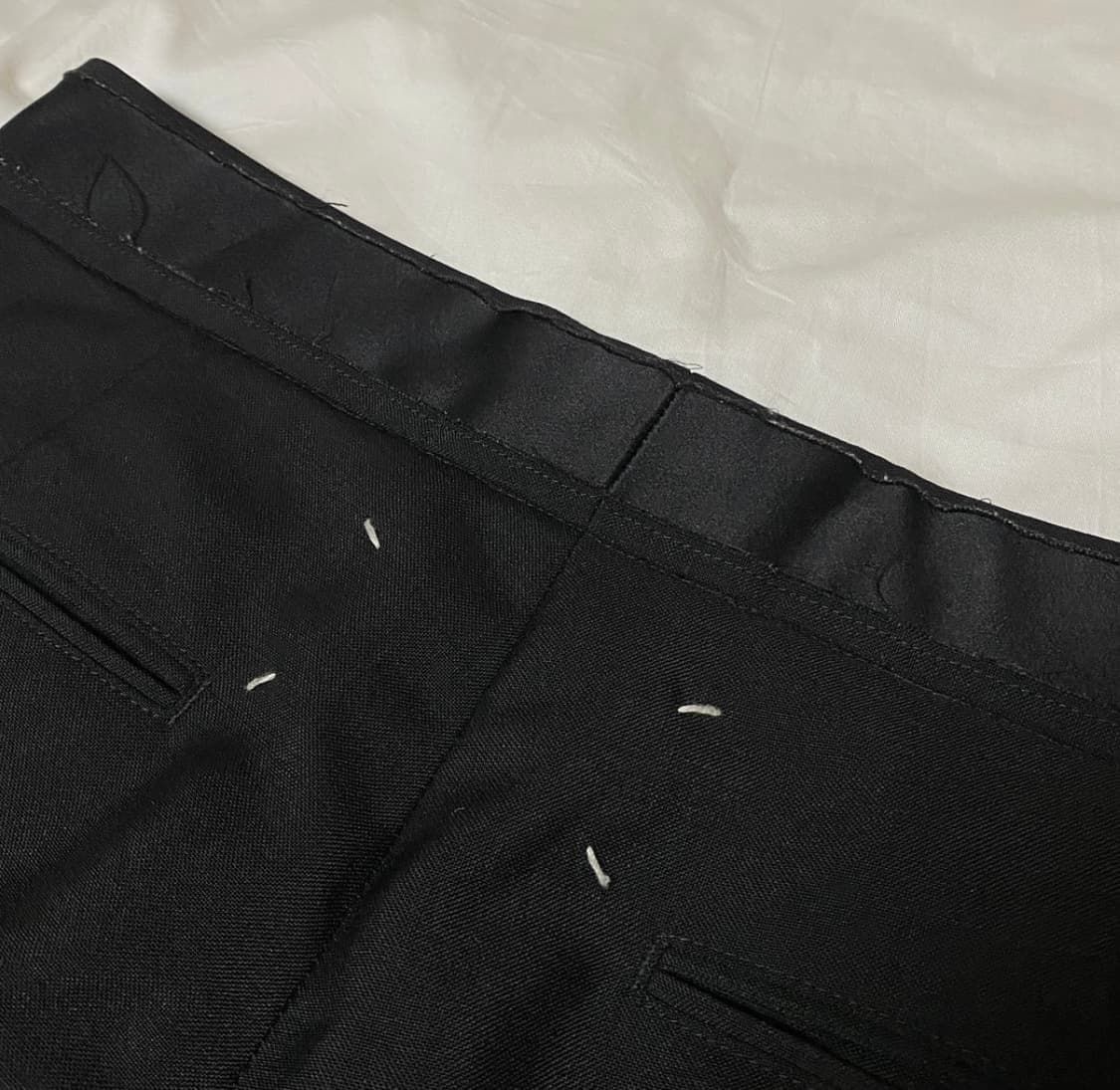 마르지엘라 백스티치 울 슬랙스 트라우저 팬츠 상품이미지3