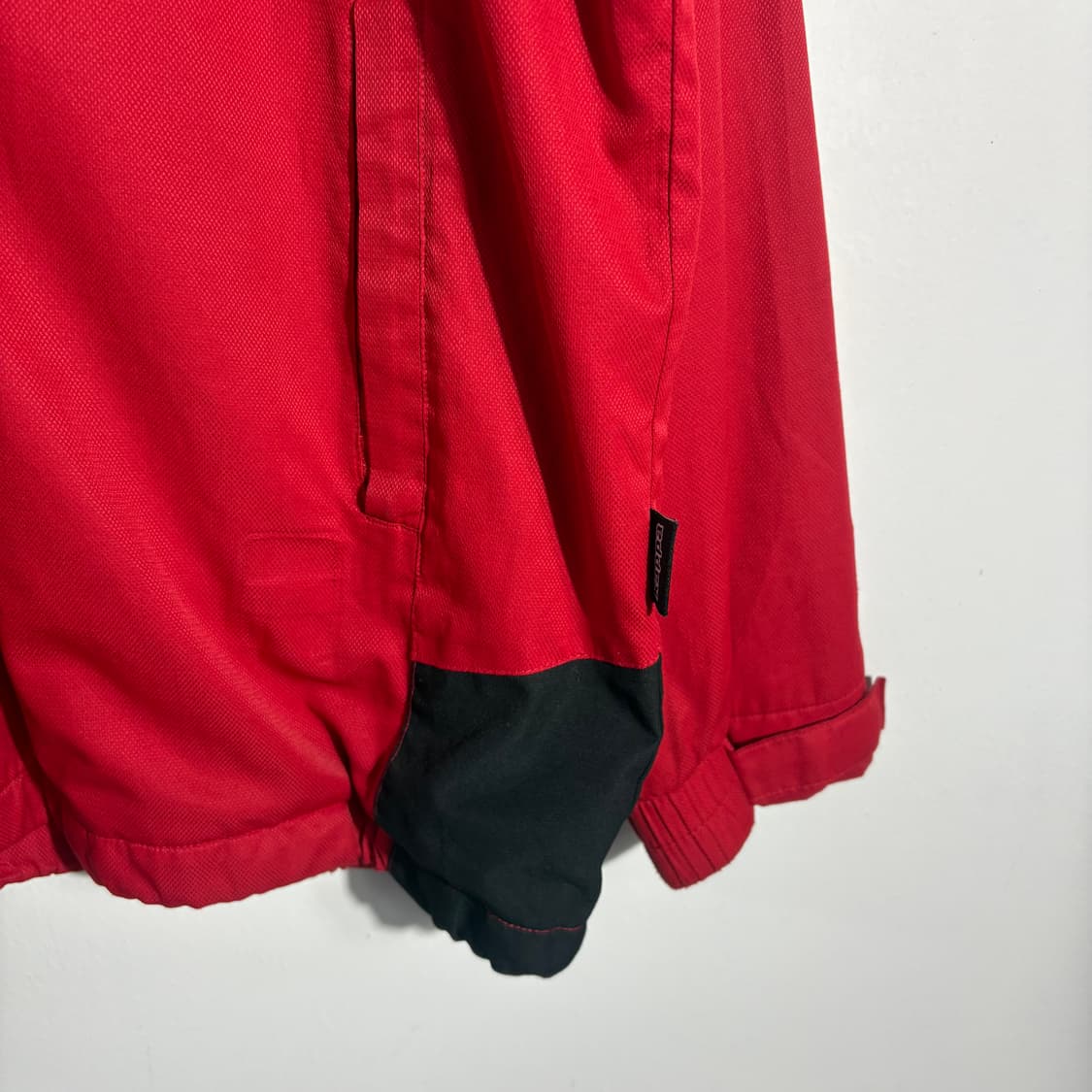 카파 레드 배색 집업 바람막이 자켓 (무료배송) 상품이미지4