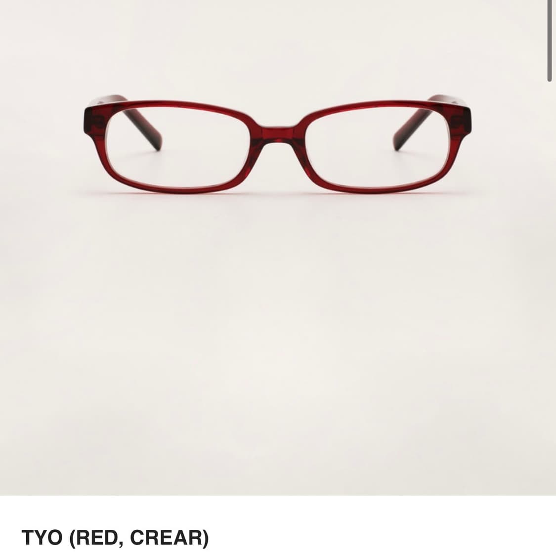  TUMULUS TYO(RED, CLEAR) 상품이미지1