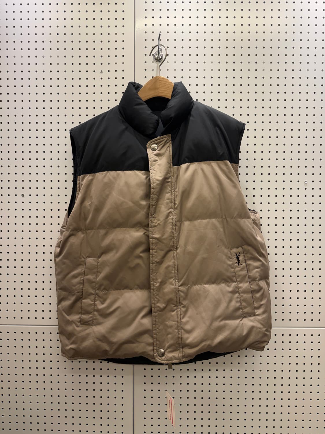 입생로랑 리버시블 덕다운 패딩 베스트 U394 상품이미지4