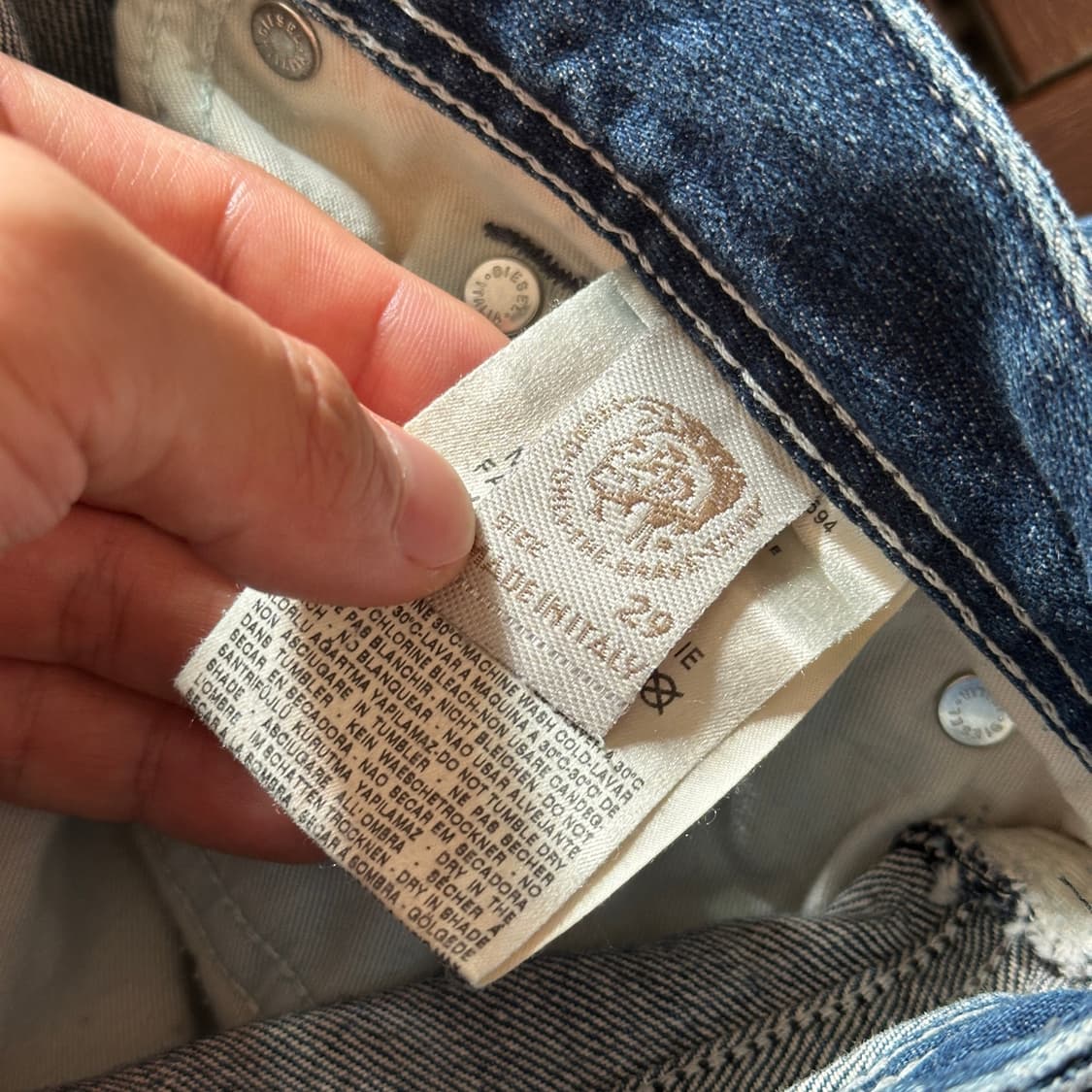 Diesel larkee cotton denim pants 상품이미지9