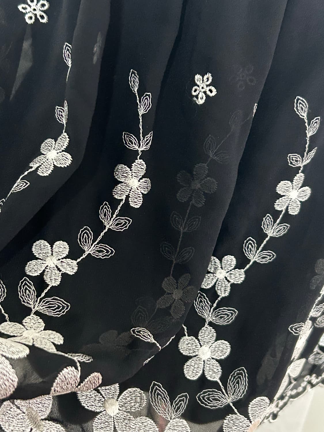 L’est rose 리본 플로럴 자수 원피스 갸루 고스  상품이미지3