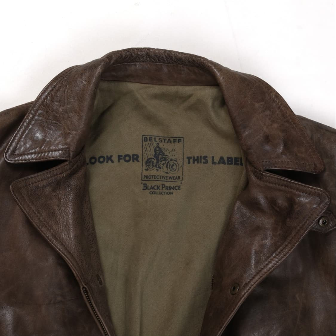 Belstaff Black Leather Rider Jacket 상품이미지8