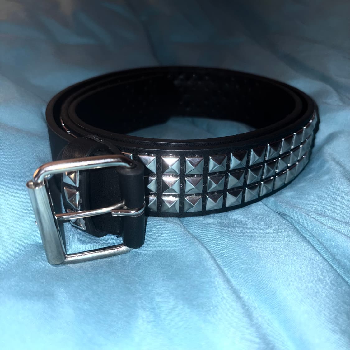 black studded belt 스터드 벨트 상품이미지1