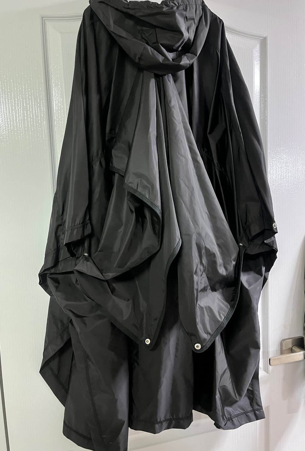 프라다 블랙 후드 판초 바람막이 새상품36 상품이미지2