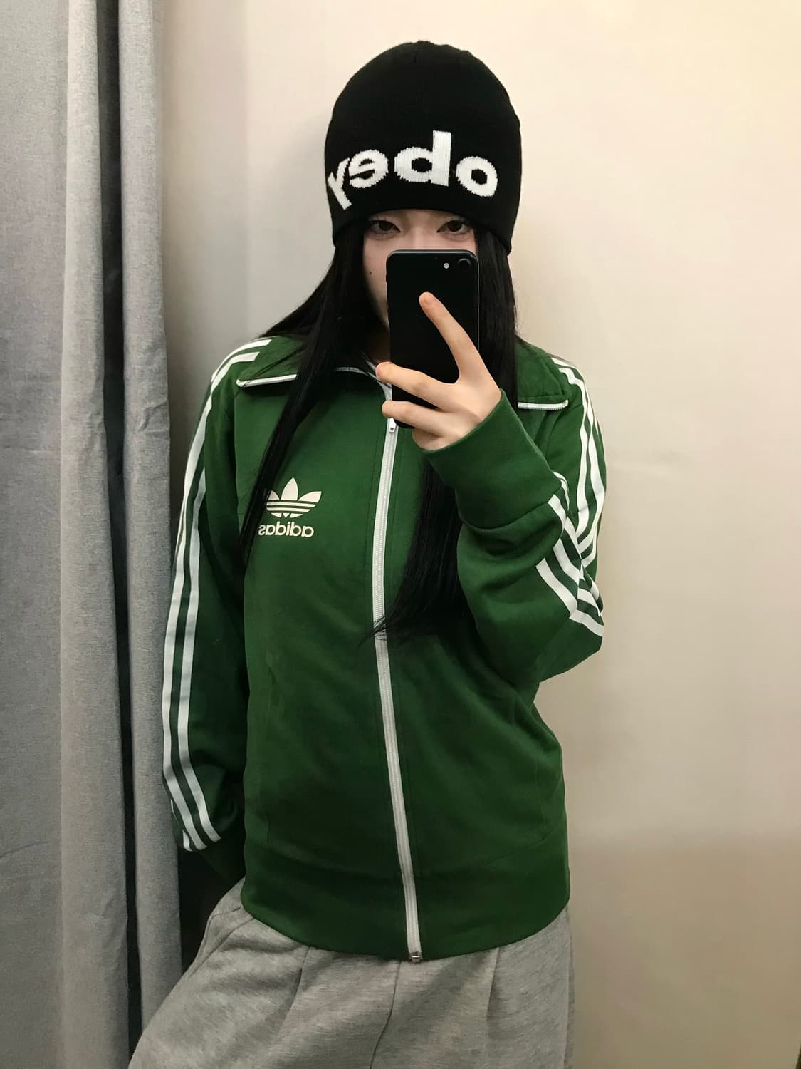 아디다스 오리지널스 파이어버드 트랙탑 그린 져지 95 상품이미지1