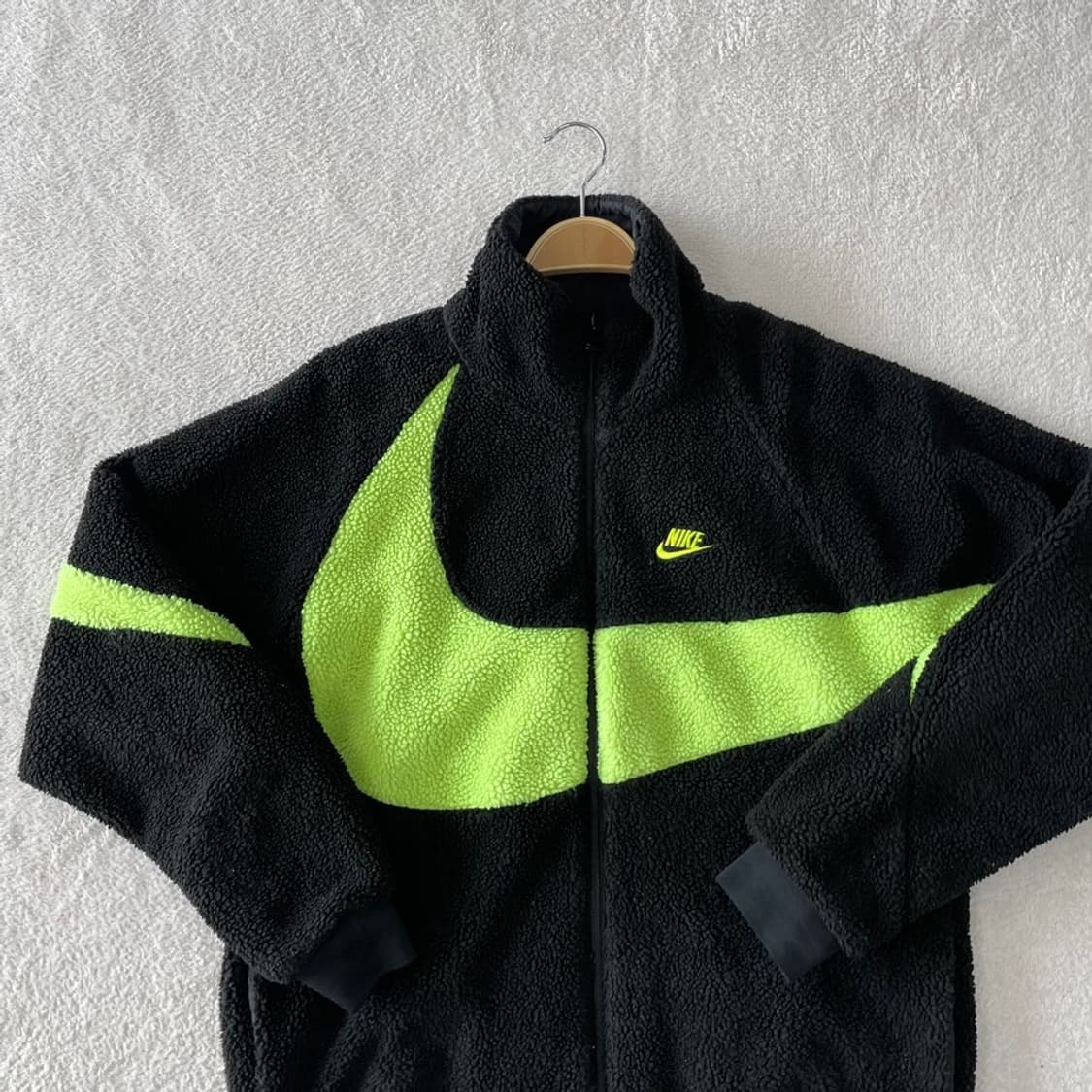 L 나이키 빅스우시 양면 자켓 후리스 바람막이 100 상품이미지7