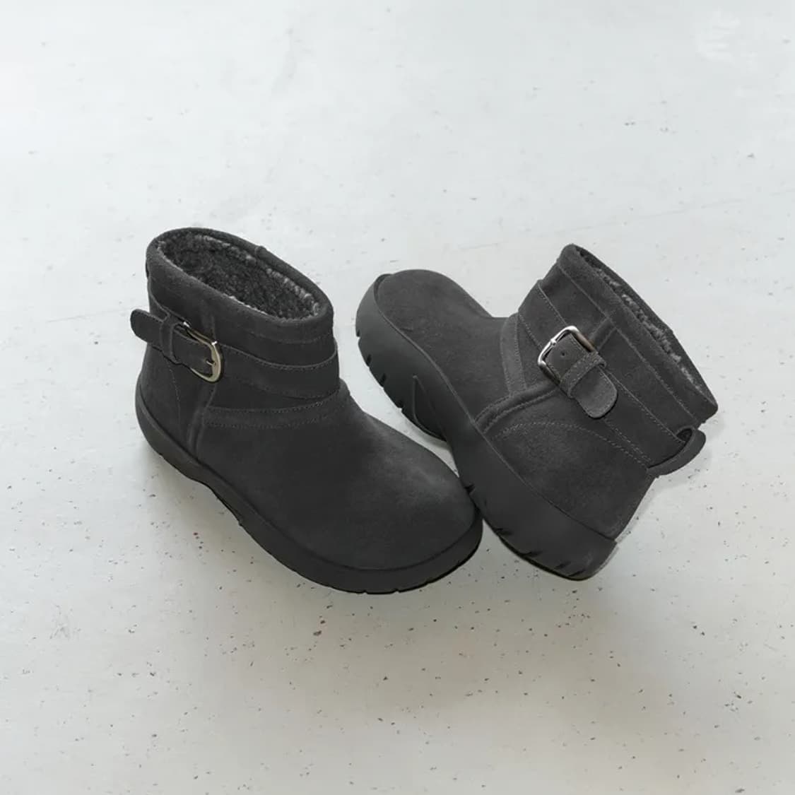 기호 버클 숏 윈터 부츠 230 상품이미지2