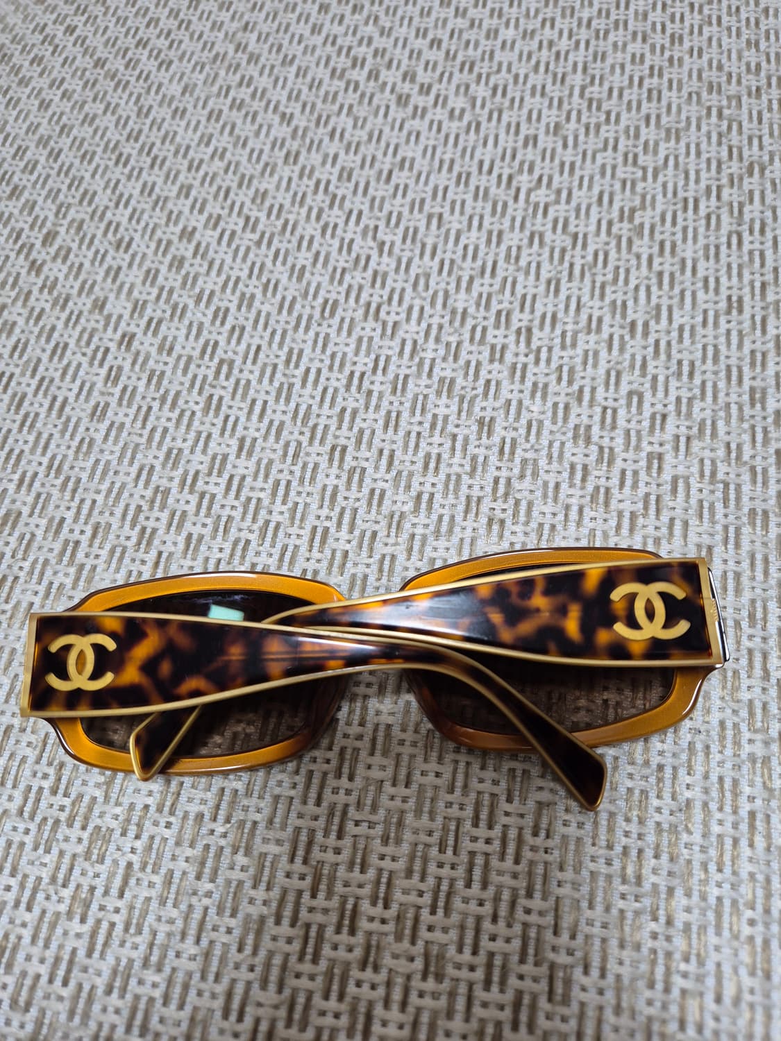 (정품) 샤넬  선글라스 레오파드 선글라스 상품이미지3