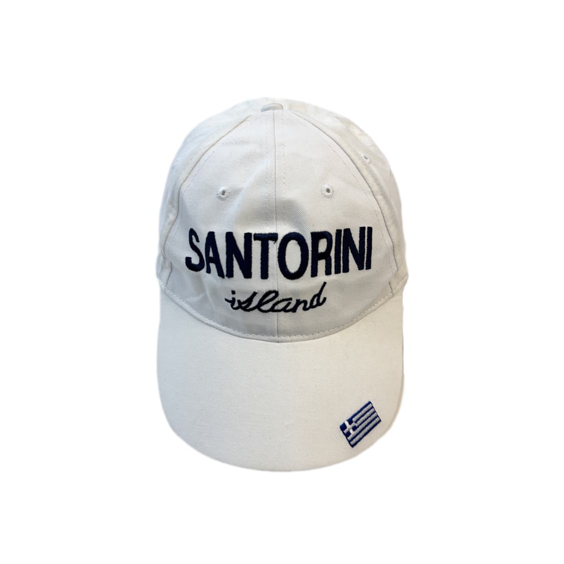 USA 빈티지 산토리니 화이트 볼캡 상품이미지2