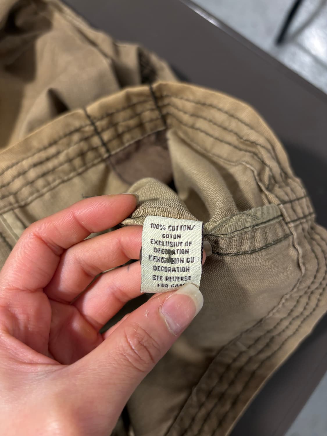 아베크롬비 워시드 면자켓  상품이미지7