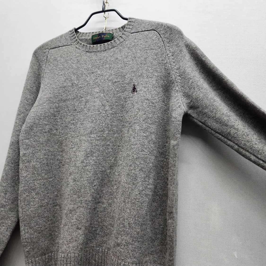 빈폴 로고 라운드넥 니트 90(S) 상품이미지3