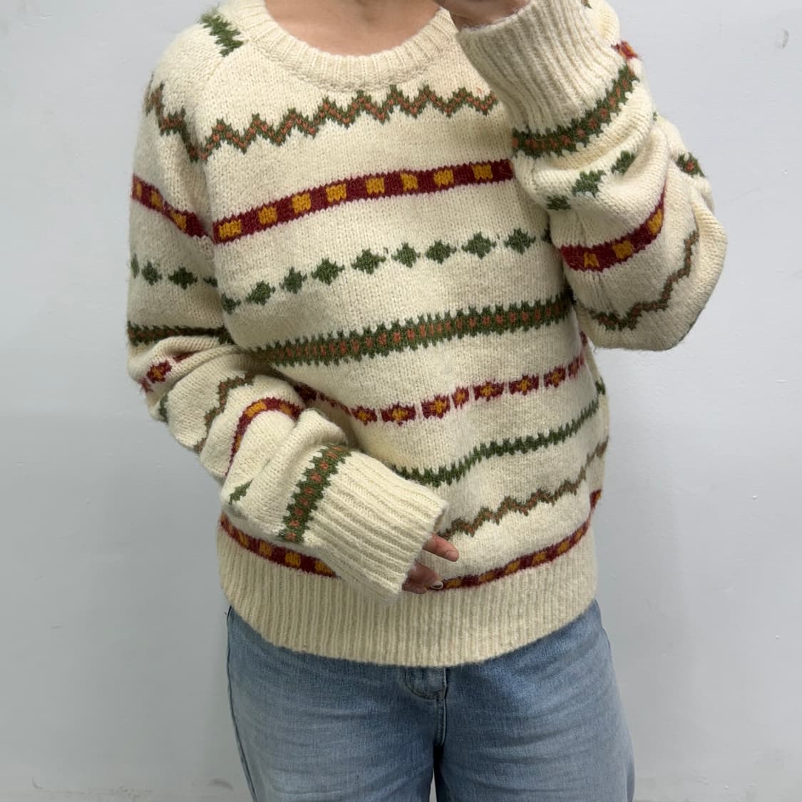 [2] 아웃스탠딩 니트 상품이미지2