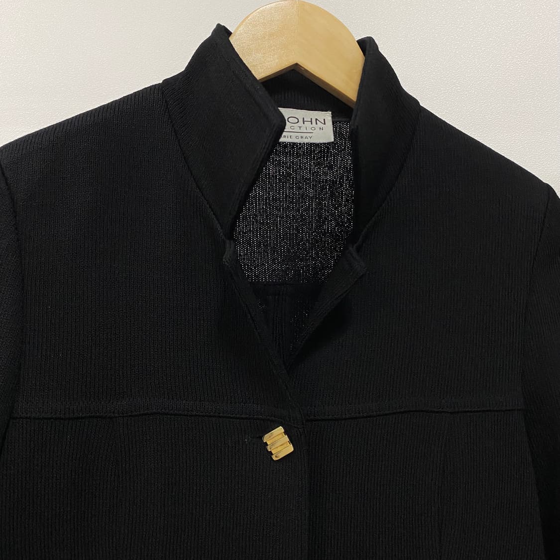 센존 금장 롱 니트 드레스 코트 상품이미지7