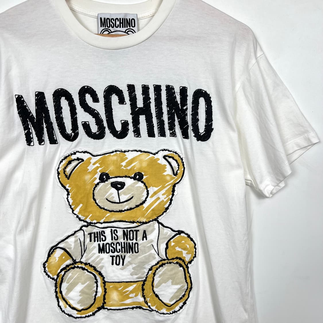 MOSCHINO 모스키노 낫 토이 베어 반팔티 상품이미지2