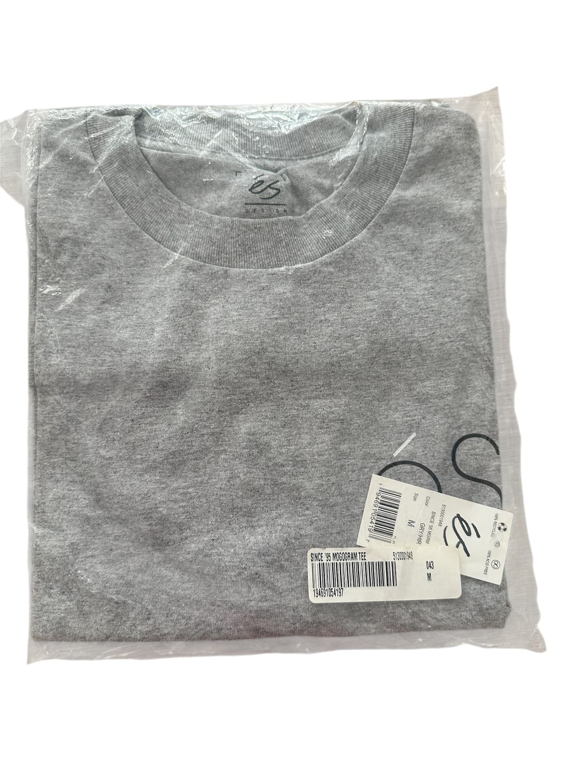 [예약판매] 이에스 스케이트보딩 그레이 티셔츠 상품이미지3