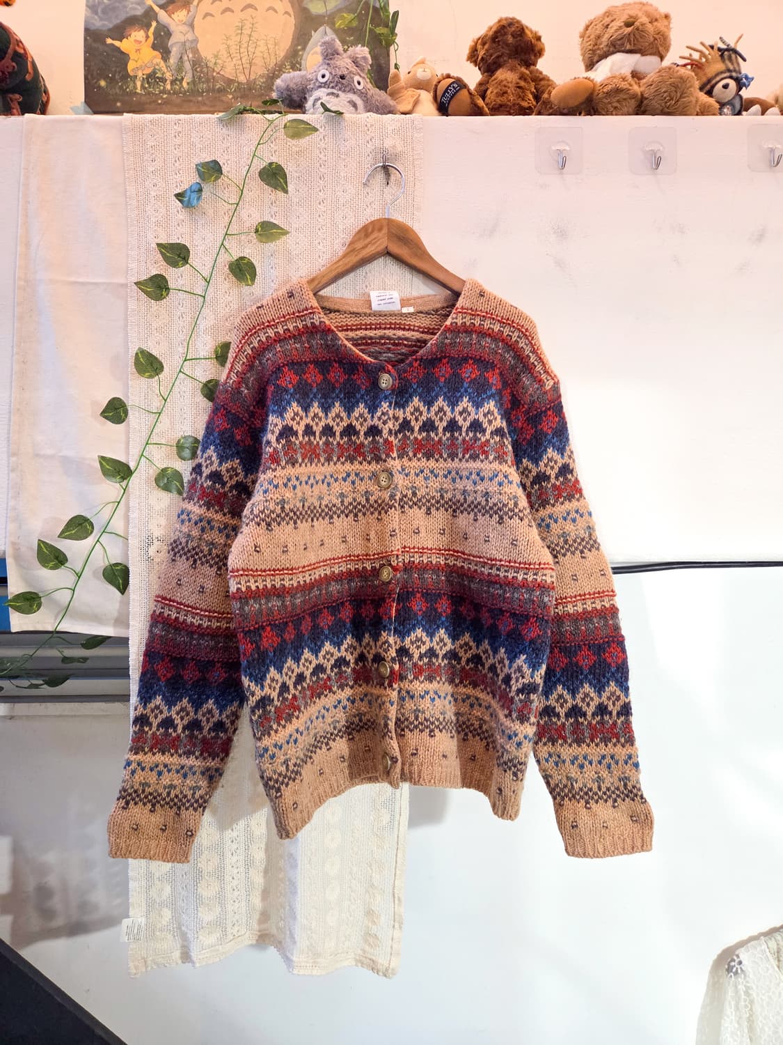 에스닉 패턴 가디건 상품이미지1