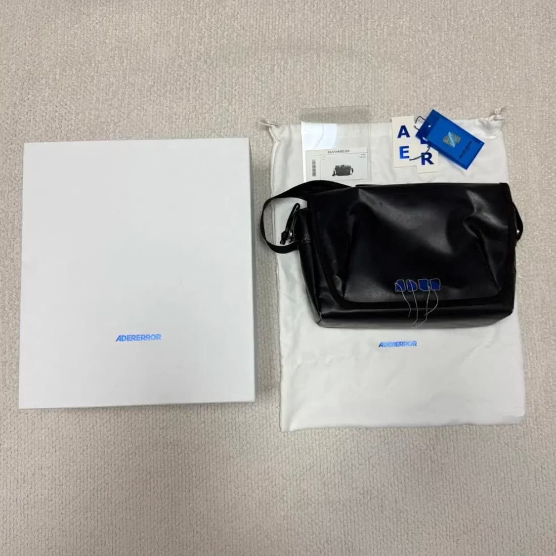 (아더에러) 트레이스 애드모어 크로스바디백 블랙 상품이미지5