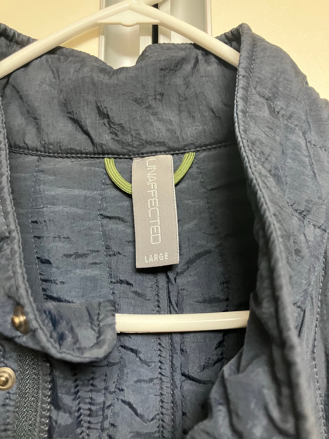 언어펙티드 퀼팅 블루종 자켓 네이비 L 상품이미지2