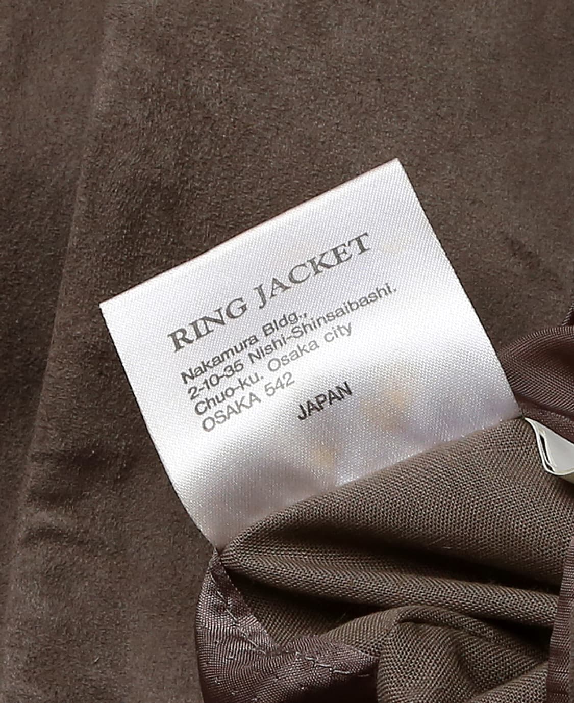 링 컬렉션 [Ring Collection]페이크 레더 링자켓 레트로 자켓 상품이미지9