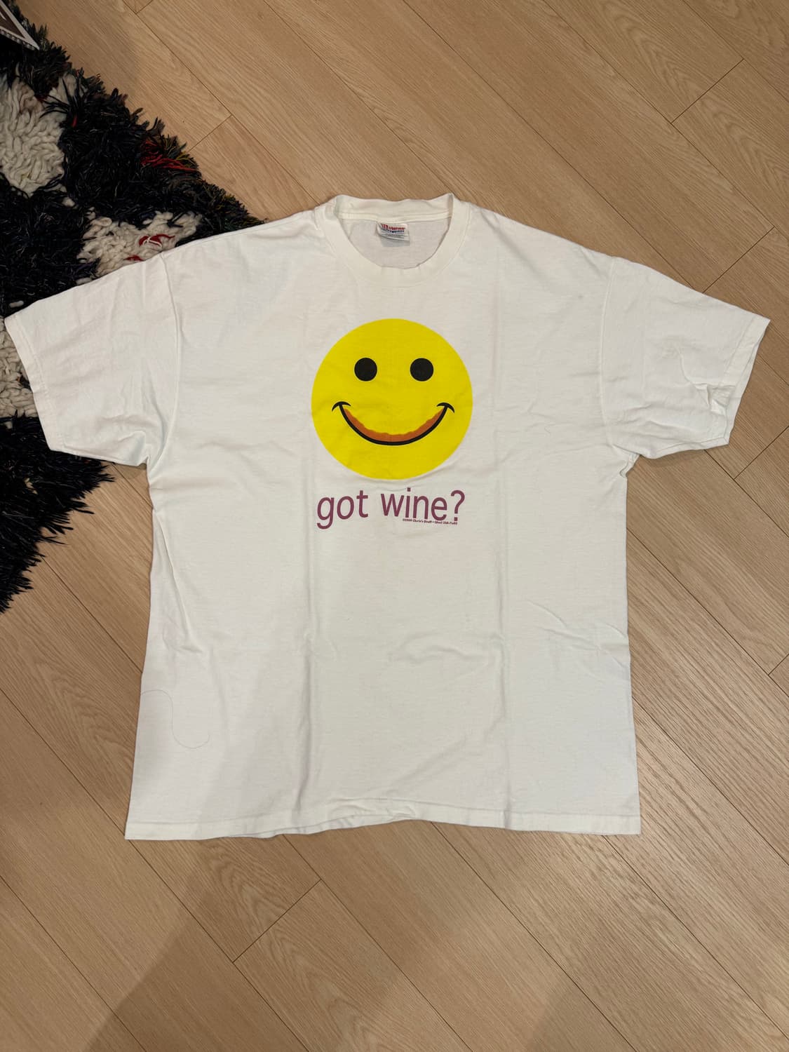 [XL] 90s vtg got wine? 티셔츠 상품이미지2