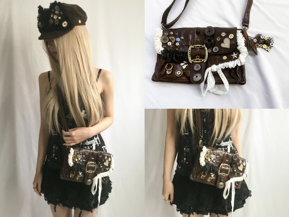 Custom🐾)Western antique charm mini bag 상품이미지1