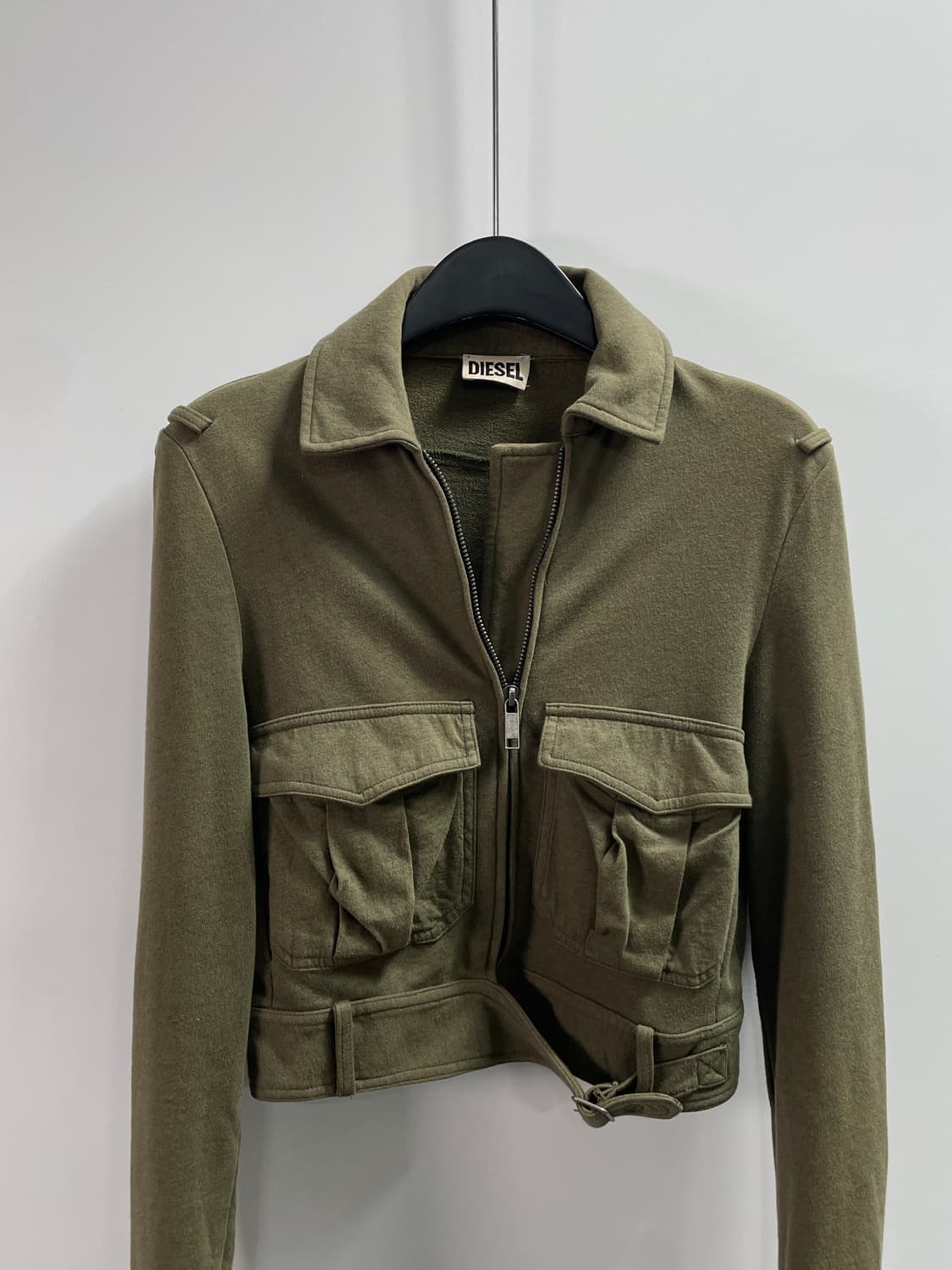 디젤 우먼스 밀리터리 크롭 자켓 (on.723)   상품이미지2