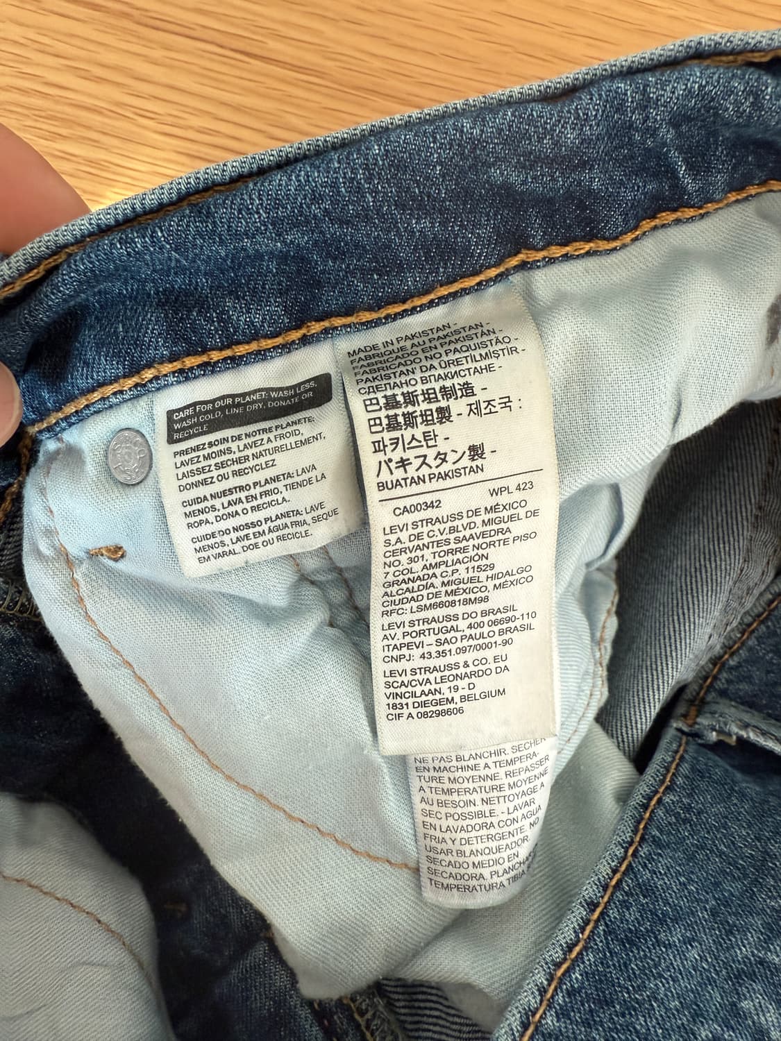 리바이스(Levi's) 511 데님 팬츠 상품이미지9