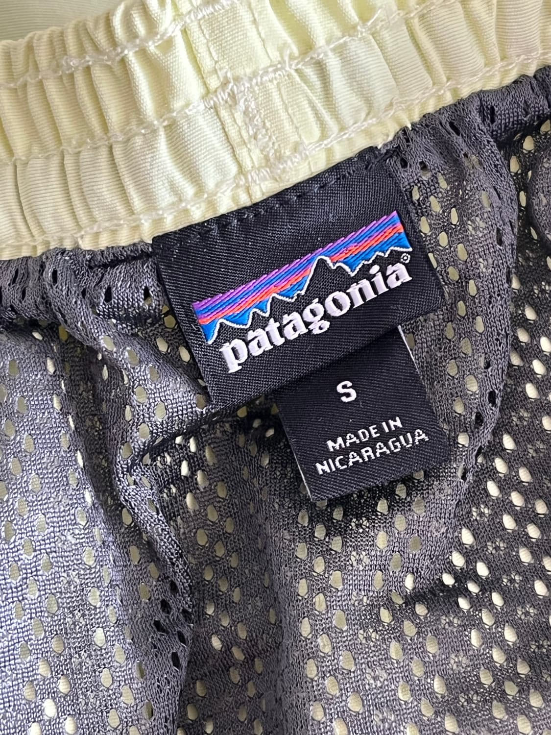 파타고니아 배기스 5인치 젤리/형광 스몰사이즈  상품이미지3