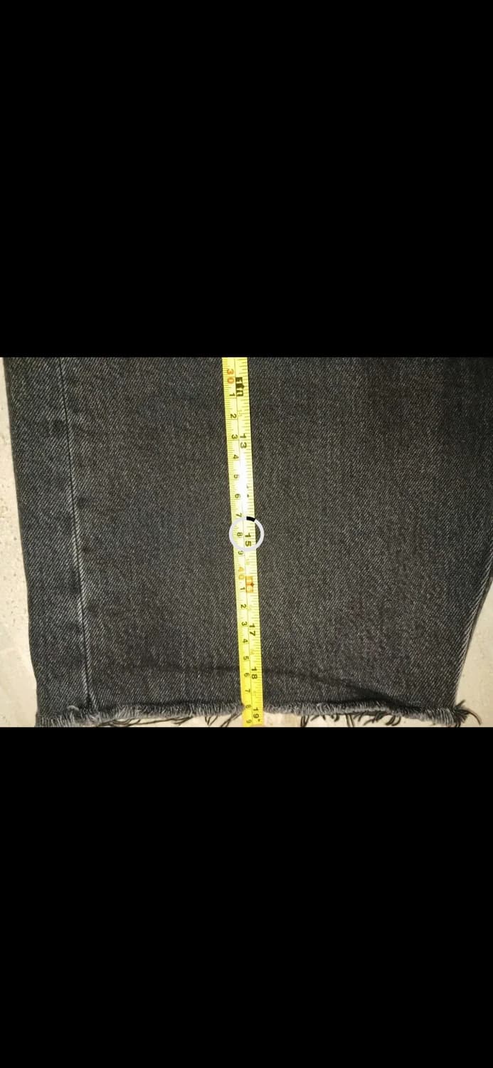 BALENCIAGA WASHED BLACK DENIM SHORTS 상품이미지9