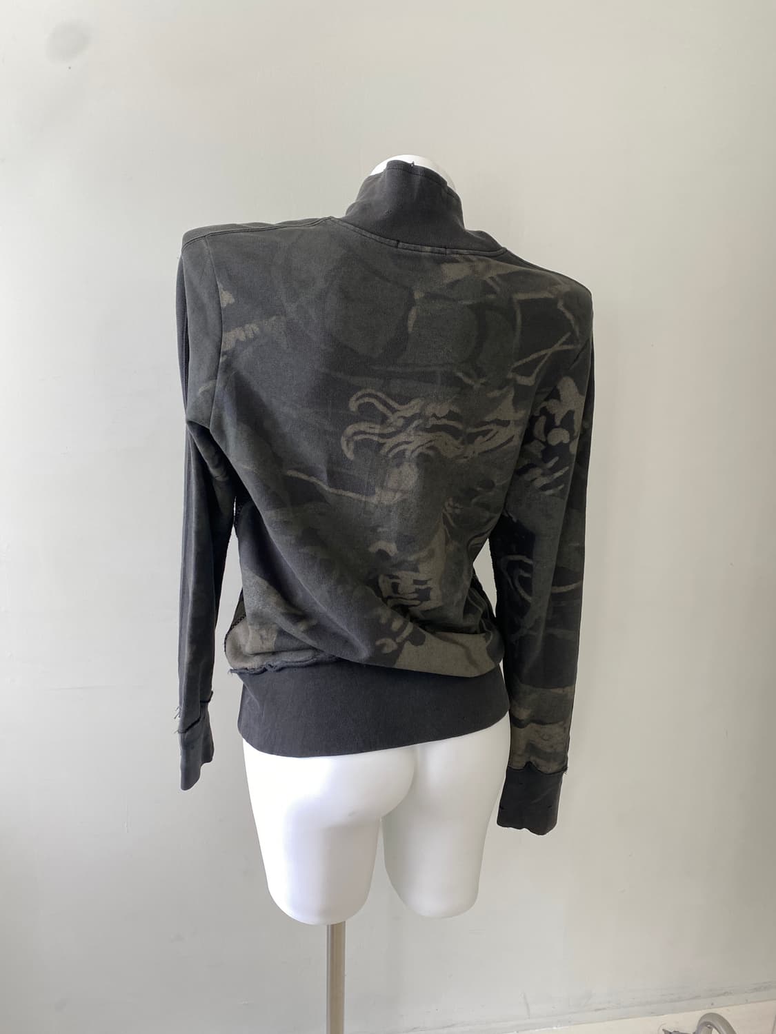 마리떼프랑소와저버 밀리터리 스웻 집업 상품이미지3